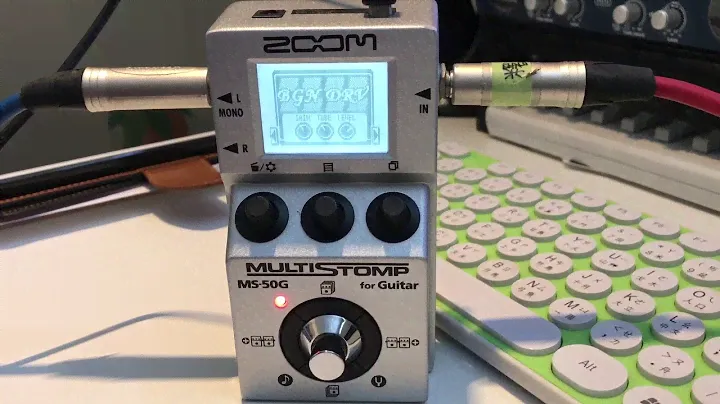 ZOOM MS50G 3.0 sound test