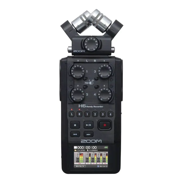 Диктофон Zoom H6 BLK