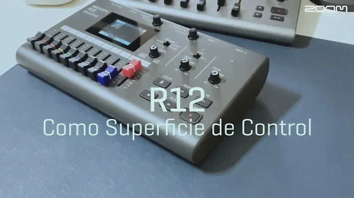 Zoom R12: Como Superficie de Control