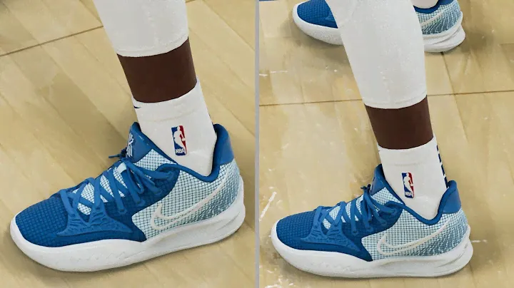 Nike Kyrie Low 4 "Team Blue" NBA2K22 SHOE CREATOR