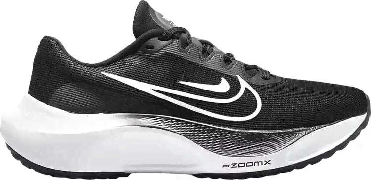 Кроссовки Nike Wmns Zoom Fly 5 'Black White', черный DM8974 001 | Black-0