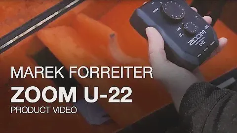 The Zoom U-22 USB Audio Interface