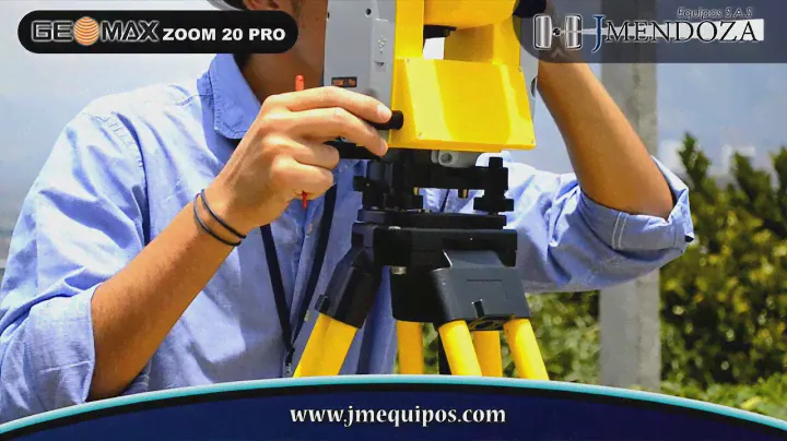 ESTACIÓN TOTAL ZOOM 20 PRO - GEOMAX - JMEQUIPOS S.A.S