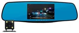 Видеорегистратор Fujida Zoom Mirror, 2 камеры черный