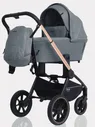Коляска 3в1 MOWBaby ZOOM RA087 Gold Grey