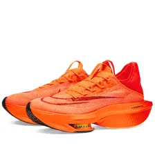 Nike Air Zoom Tempo Next Flyknit оранжевые