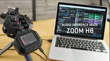 The Zoom H8 : Audio Interface Mode