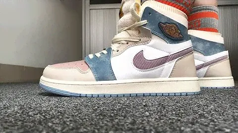 Air Jordan 1 Zoom CMFT Celestine Blue HD On Feet