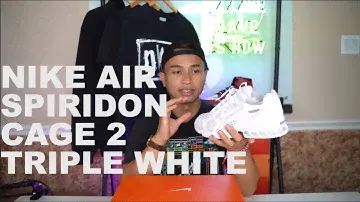 Nike Air Zoom Spiridon Cage 2 "Triple White" Review