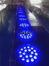 10 шт. Профессиональное светодиодное сценическое освещение led par 18 zoom par can par led 18x10w rgbw led par zoom light (art.: 7ac75d510)