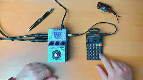 ZOOM MS 70 CDR v2 MultiStomp Chorus Delay Reverb