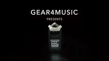 Zoom H4N Pro Handy Recorder | Gear4music demo