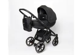 Коляска 2 в 1 Peppy Zoom Eco, Черный