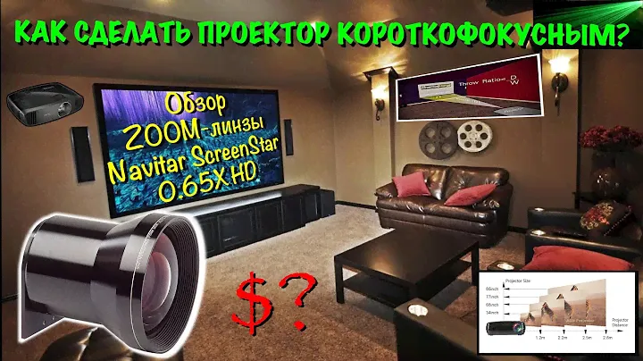 Обзор ZOOM-линзы Screenstar 0.65 HD от Navitar
