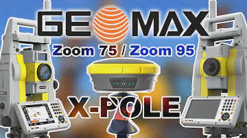 GeoMax Zoom 75/95, X-POLE - iekrustošanās starp vairākiem punktiem (free station)