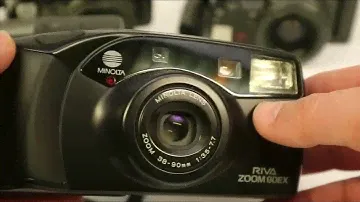 1992 Минолта Зум 90 | Пленочная камера Riva Zoom 90EX 35 мм