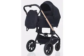 Коляска универсальная 2 в 1 Mowbaby Zoom PU gold black