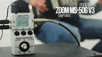 Zoom MS-50G Multistomp | Software Update v3 | Rock Demo & Playthrough
