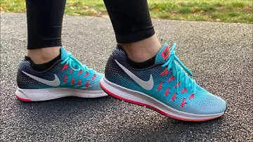 Women's Nike Air Zoom Pegasus 33 (Glacier Blue/Polarized Blue/Black/White)