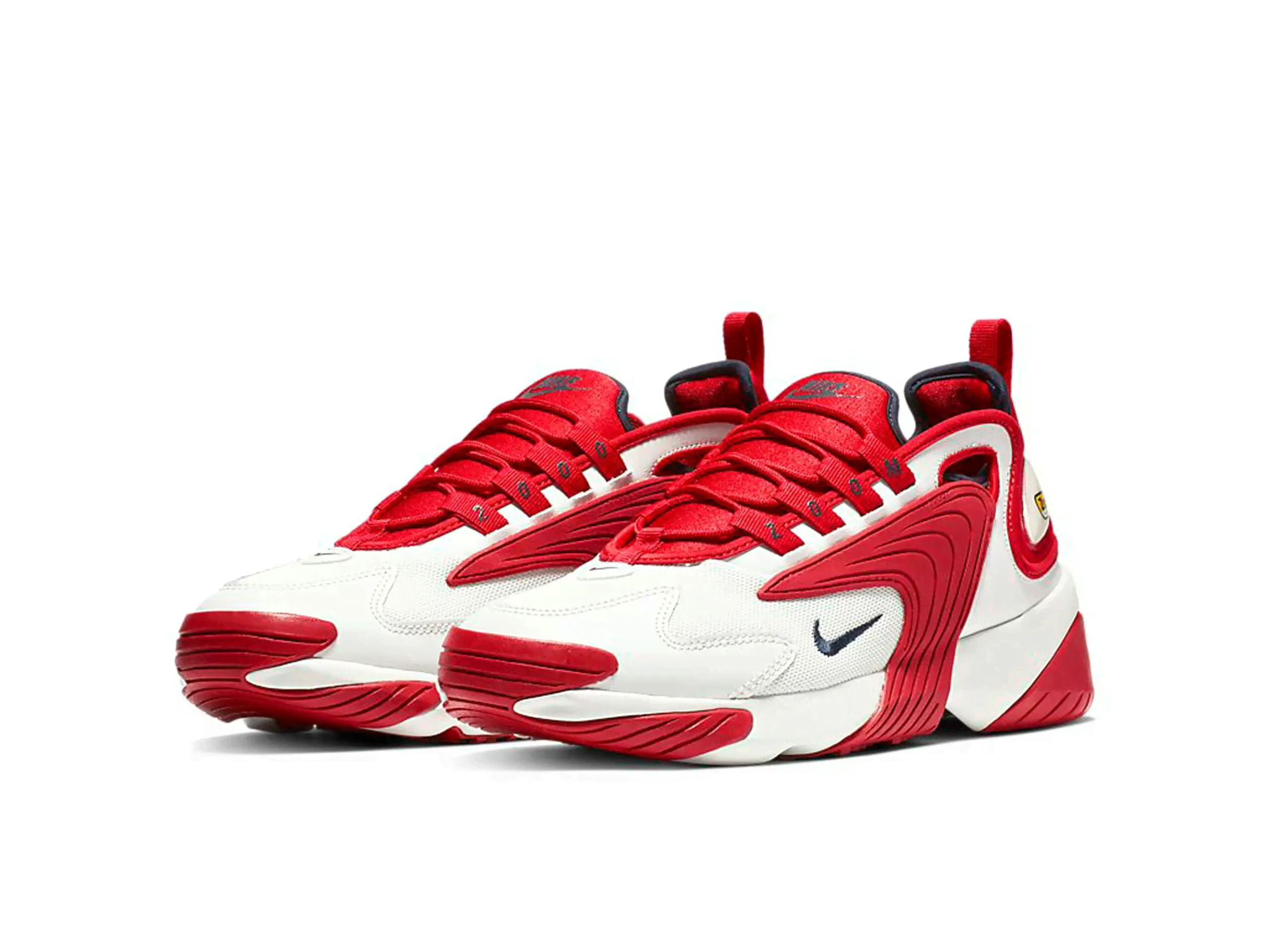 nike zoom 2k white red-0