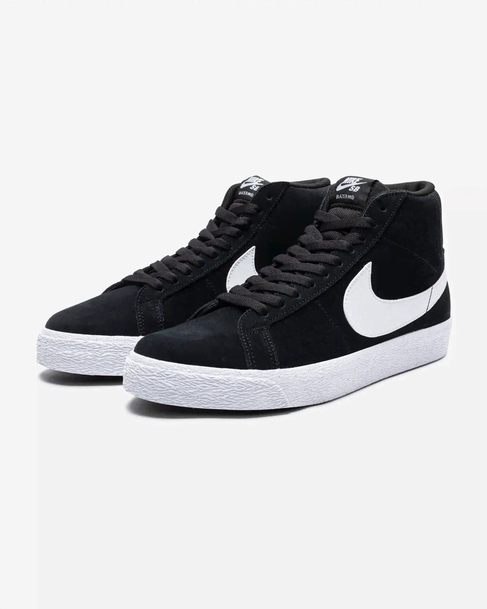 NIKE SB ZOOM BLAZER MID - BLACK/ WHITE-0
