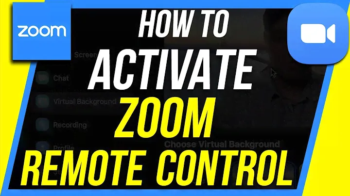 How to Remotely Control Someone's Screen on Zoom
