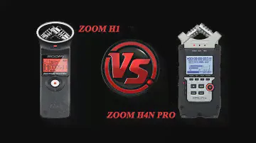Zoom H1 vs Zoom H4n PRO. Подробное сравнение+тест рекордеров