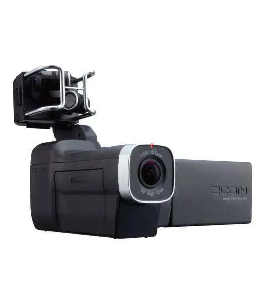 Zoom Q8 - HD-видеокамера для музыкантов и любителей музыки, запись 4 канала аудио, сменные капсюли