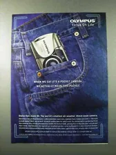 2000 Olympus Stylus Epic Zoom 80 Camera Ad - Pocket