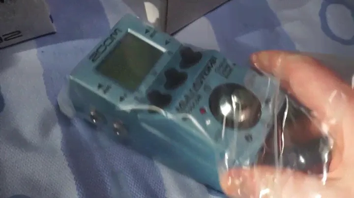 Unboxing Zoom Multistomp MS-70 CDR