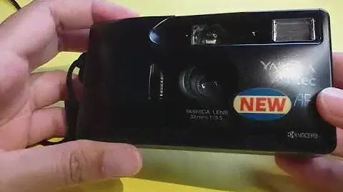 How to operate Yashica Minitec AF Film camera point and shoot #filmcamera #analogcamera