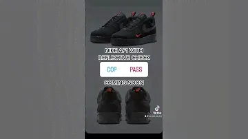 NIKE AF1 LOW REFLECTIVE CHECK COMING SOON